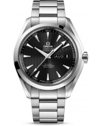 Omega Seamaster  Automatic Men's Watch, Stainless Steel, Black Dial, 231.10.43.22.01.002