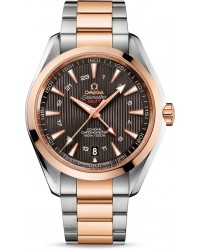 Omega Seamaster  Automatic Men's Watch, Steel & 18K Rose Gold, Grey Dial, 231.20.43.22.06.003