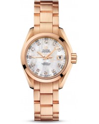 Omega Seamaster  Automatic Women's Watch, 18K Rose Gold, Mother Of Pearl Dial, 231.50.30.20.55.001