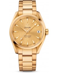 Omega Seamaster  Automatic Men's Watch, 18K Yellow Gold, Champagne Dial, 231.50.39.21.08.001