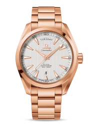 Omega Aqua Terra  Automatic Men's Watch, 18K Rose Gold, Silver Dial, 231.50.42.22.02.001
