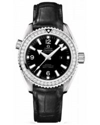 Omega Planet Ocean  Automatic Women's Watch, Stainless Steel, Black Dial, 232.18.38.20.01.001