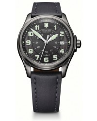 Victorinox Swiss Army Infantry Vintage  Automatic With Power Reserve Men's Watch, Stainless Steel, Black Dial, 241518