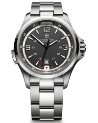 Victorinox Swiss Army Night Vision  Quartz Men's Watch, Stainless Steel, Black Dial, 241569