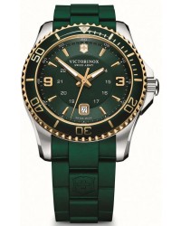 Victorinox Swiss Army Maverick  Quartz Men's Watch, Stainless Steel, Green Dial, 241606