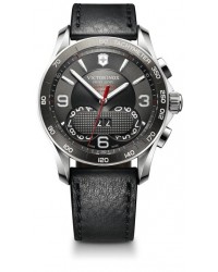 Victorinox Swiss Army Chrono Classic  Chronograph Quartz Men's Watch, Stainless Steel, Black Dial, 241616