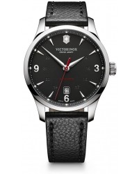 Victorinox Swiss Army Alliance   Men's Watch, Stainless Steel, Black Dial, 241668