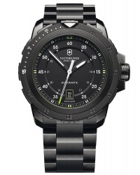 Victorinox Swiss Army Alpnach  Automatic Men's Watch, PVD Black Steel, Black Dial, 241684