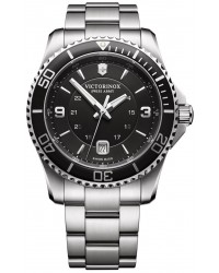 Victorinox Swiss Army Maverick  Quartz Men's Watch, Stainless Steel, Black Dial, 241697