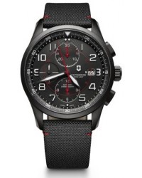 Victorinox Swiss Army AirBoss  Automatic Men's Watch, PVD Black Steel, Black Dial, 241721