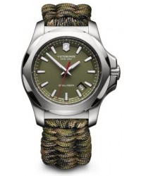 Victorinox Swiss Army I.N.O.X  Quartz Men's Watch, Stainless Steel, Green Dial, 241727.1