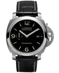 Panerai Luminor Marina 1950  Automatic Certified Men's Watch, Stainless Steel, Black Dial, PAM00312