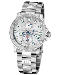 Ulysse Nardin Maxi Marine Diver  Automatic Certified Men's Watch, Stainless Steel, Grey Dial, 263-33-7/91
