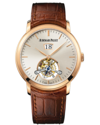 Audemars Piguet Jules Audemars  Tourbillon Men's Watch, 18K Rose Gold, Silver Dial, 26559OR.OO.D088CR.01