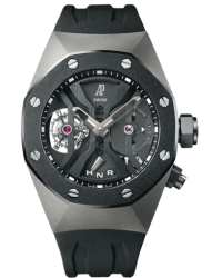Audemars Piguet Royal Oak  Automatic Women's Watch, Titanium, Black Dial, 26560IO.OO.D002CA.01