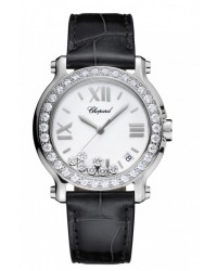 Chopard Happy Diamonds  Quartz Women's Watch, Stainless Steel, White Dial, 278475-3037