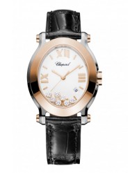 Chopard Happy Diamonds  Quartz Women's Watch, Stainless Steel, White Dial, 278546-6001