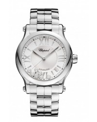 Chopard Happy Diamonds  Automatic Women's Watch, Stainless Steel, Silver Dial, 278559-3002