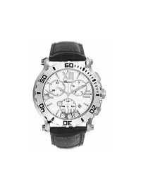 Chopard Happy Sport  Chronograph Quartz Women's Watch, Stainless Steel, White Dial, 28-8499-3001