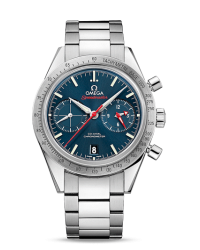 Omega Speedmaster  Chronograph Automatic Men's Watch, Stainless Steel, Blue Dial, 331.10.42.51.03.001