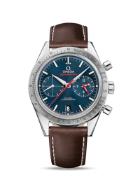 Omega Speedmaster  Chronograph Automatic Men's Watch, Stainless Steel, Blue Dial, 331.12.42.51.03.001