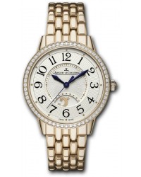 Jaeger Lecoultre Rendez-Vous  Automatic Women's Watch, 18K Rose Gold, Silver Dial, 3442120