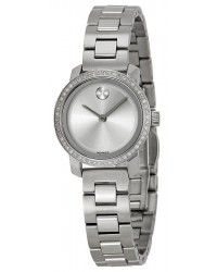 Movado Bold  Quartz Women's Watch, Stainless Steel, Silver Dial, 3600214