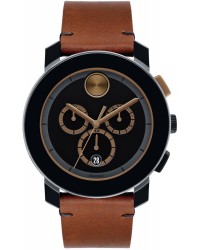 Movado Bold  Quartz Men's Watch, Stainless Steel & TR90 Composite, Black Dial, 3600348
