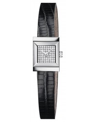 Gucci G-Frame  Quartz Women's Watch, Stainless Steel, Diamond Pave Dial, YA128509