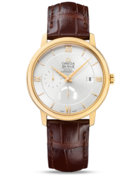 Omega De Ville  Automatic Men's Watch, 18K Yellow Gold, Silver Dial, 424.53.40.21.02.002