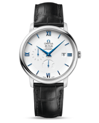 Omega De Ville  Automatic Men's Watch, 18K White Gold, White Dial, 424.53.40.21.04.001