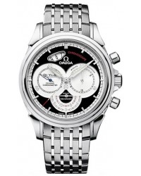 Omega De Ville  Chronograph Automatic Men's Watch, Stainless Steel, Black Dial, 4550.50.00