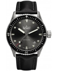 Blancpain Fifty Fathoms Bathyscaphe  Automatic Men's Watch, Stainless Steel, Grey Dial, 5000-1110-B52A