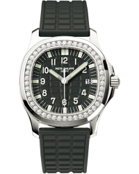 Patek Philippe Aquanaut  Quartz Women's Watch, Stainless Steel, Black Dial, 5067A-001