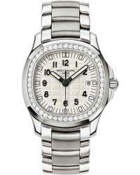 Patek Philippe Aquanaut  Quartz Women's Watch, Stainless Steel, White Dial, 5087/1A-010