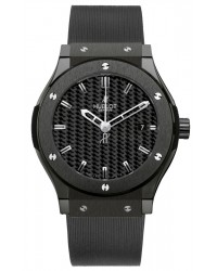 Hublot Classic Fusion 45mm  Automatic Certified Men's Watch, Ceramic, Black Dial, 511.CM.1770.RX