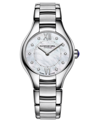Raymond Weil Noemia  Quartz Women's Watch, Stainless Steel, Mother Of Pearl Dial, 5124-ST-00985