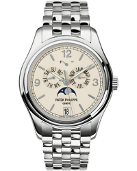 Patek Philippe Complications  Automatic With Power Reserve Men's Watch, 18K White Gold, White Dial, 5146/1G-001