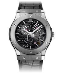 Hublot Classic Fusion 45mm Limited Edition  Automatic Men's Watch, Titanium, Skeleton Dial, 515.NX.0170.LR