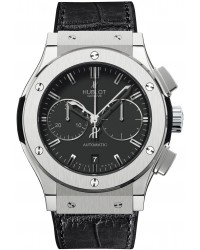 Hublot Classic Fusion 45mm  Automatic Men's Watch, Titanium, Black Dial, 521.NX.1170.RX