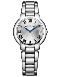 Raymond Weil Jasmine  Quartz Women's Watch, Stainless Steel, Silver Dial, 5235-ST-01659