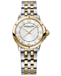 Raymond Weil Tango  Quartz Women's Watch, Stainless Steel, Silver Dial, 5391-STP-00308