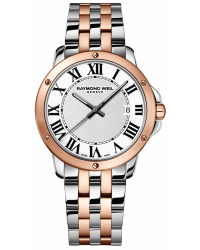 Raymond Weil Tango  Quartz Men's Watch, Stainless Steel, White Dial, 5591-SP5-00300