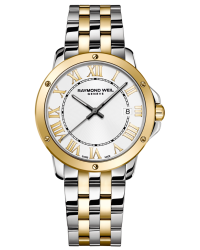 Raymond Weil Tango  Quartz Men's Watch, Stainless Steel, White Dial, 5591-STP-00308