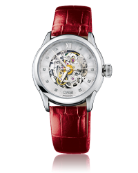 Oris Artelier  Automatic Women's Watch, Stainless Steel, Silver Dial, 560-7604-4019-07-5-16-66FC