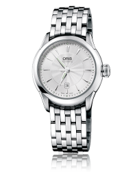 Oris Artelier  Automatic Men's Watch, Stainless Steel, Silver Dial, 561-7604-4031-07-8-16-73