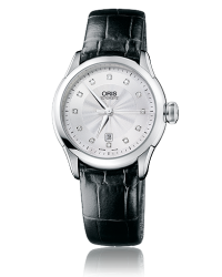 Oris Artelier  Automatic Men's Watch, Stainless Steel, Silver Dial, 561-7604-4041-07-5-16-71FC