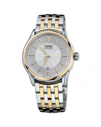 Oris Artelier  Automatic Men's Watch, Stainless Steel, Silver Dial, 561-7604-4351-07-8-16-74