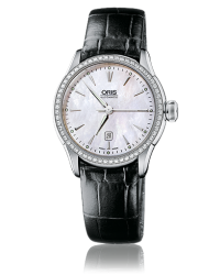 Oris Artelier  Automatic Men's Watch, Stainless Steel, Mother Of Pearl Dial, 561-7604-4956-07-5-16-71FC
