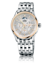 Oris Artelier  Automatic Men's Watch, Stainless Steel, Silver Dial, 581-7592-6351-07-8-21-73